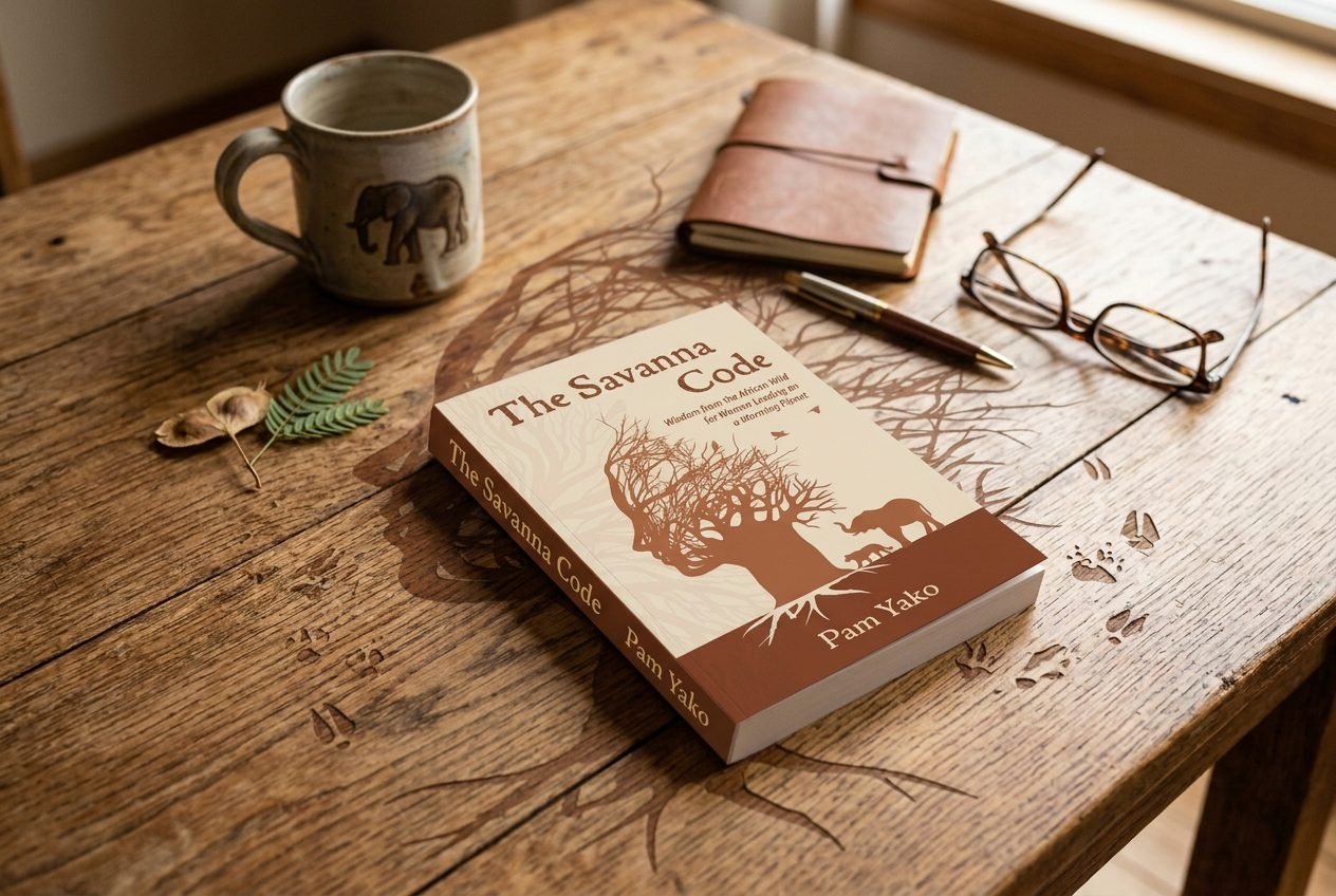 The Savanna Code on a wooden desk